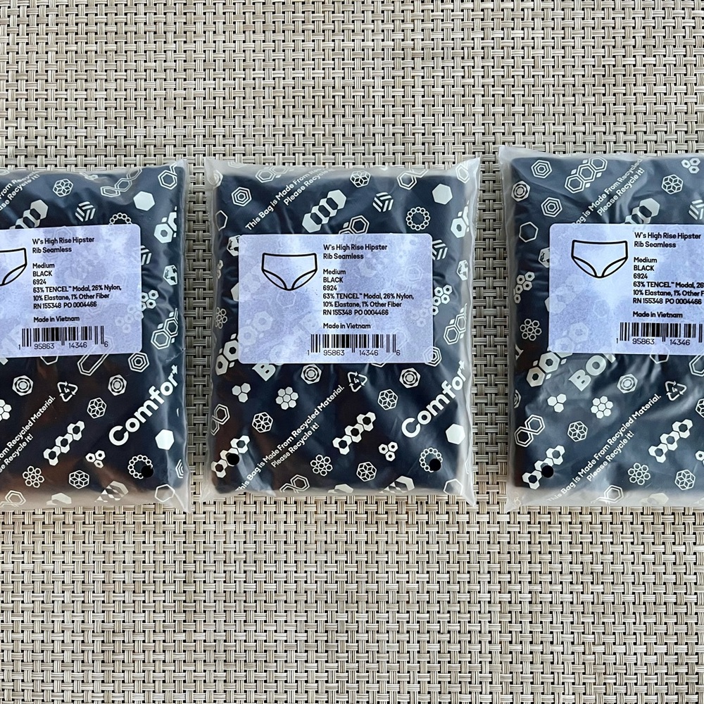 Seamless High Rise Hipster 3-Pack